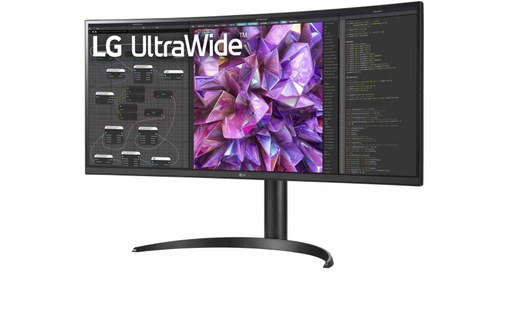 Écran Incurvé 34" LG UltraWide 34WQ75C-B - USB-C