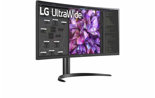 Écran Incurvé 34" LG UltraWide 34WQ75C-B - USB-C