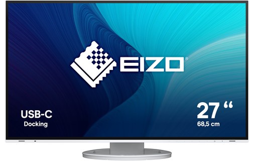 Écran 27" EIZO FlexScan EV2781 - Blanc - HDMI/DisplayPort/USB-C