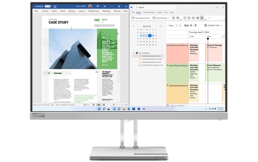 Écran 24,5" Lenovo L25e-40 - HDMI/VGA
