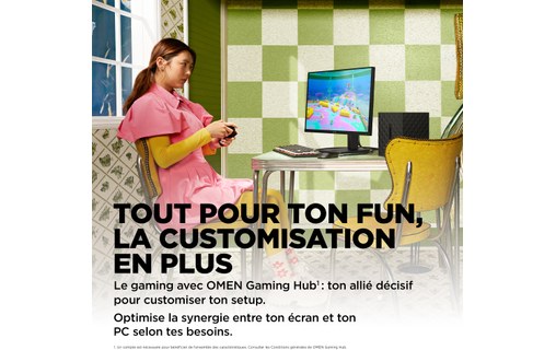 Écran Gaming 27" HP OMEN 27 - 165 Hz