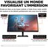 Écran Gaming 27" HP OMEN 27 - 165 Hz
