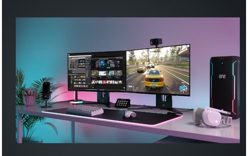 Écran Gaming 27" CORSAIR CM-9030002-PE - OLED 240 Hz HDMI/DisplayPort/USB-C