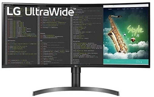 Écran Incurvé 35" LG UltraWide 35WN75CP-B - 4K USB-C