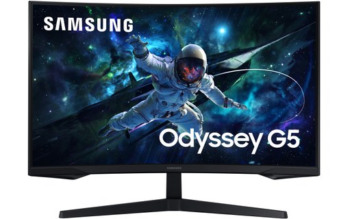 Écran Gaming Incurvé 32" Samsung Odyssey G5 G55C - 165 Hz
