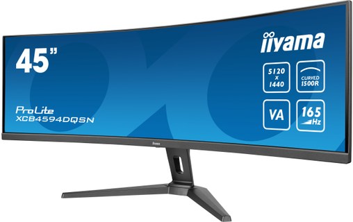 Écran Incurvé 45" iiyama ProLite XCB4594DQSN-B1 - 165 Hz USB-C