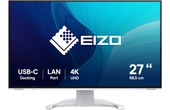 Écran 27" EIZO FlexScan EV2740X - 4K - Blanc - HDMI/DisplayPort/USB-C