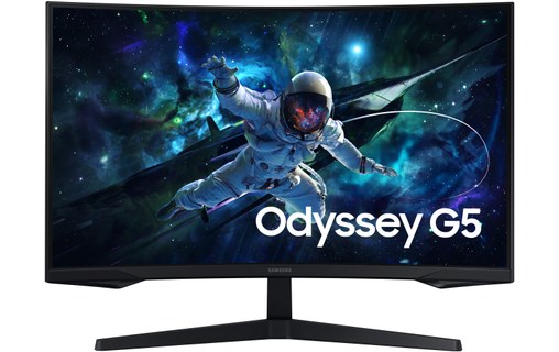 Écran Gaming Incurvé 32" Samsung Odyssey G5 G55C - 165 Hz