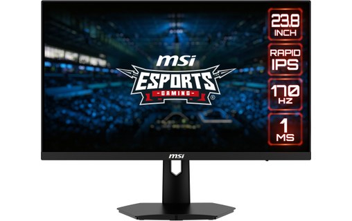 Écran Gaming 23,8" MSI G244F E2 - 180 Hz HDMI/DisplayPort
