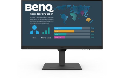 Écran 27" BenQ BL2790QT - HDMI/DisplayPort/USB-C/Thunderbolt 3