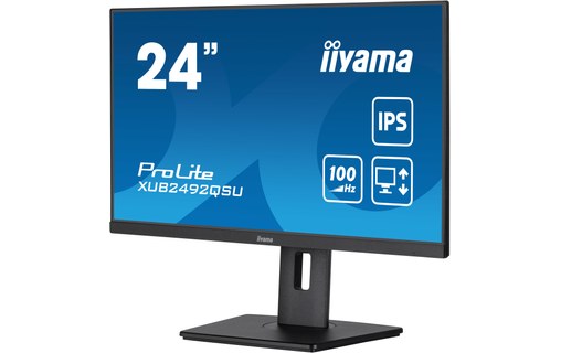 Écran 23,8" iiyama ProLite XUB2492QSU-B1 - USB-C