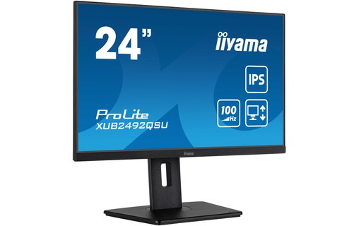 Écran 23,8" iiyama ProLite XUB2492QSU-B1 - USB-C