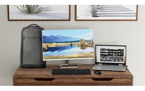 Écran 27" HP M27fwa - HDMI/VGA - 356D5AA#ABB