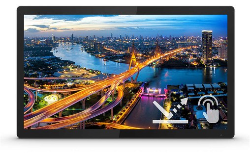 Écran Tactile 21,5" Philips B-Line 222B1TFL/00 - HDMI/DisplayPort/DVI/VGA