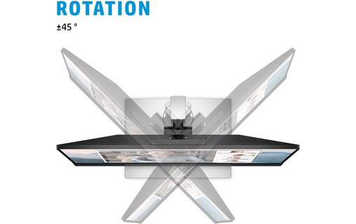 Écran 23,8" HP E24mv G4 - HDMI/DisplayPort/VGA
