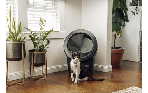Bac à litière automatique & autonettoyant pour chats - Litter-Robot 4 - Noir