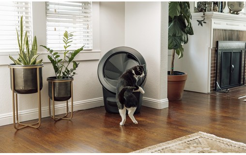 Bac à litière automatique & autonettoyant pour chats - Litter-Robot 4 - Noir