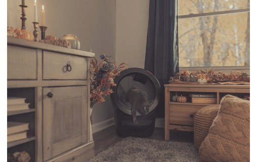 Bac à litière automatique & autonettoyant pour chats - Litter-Robot 4 - Noir