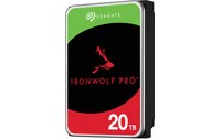 Seagate IronWolf Pro 20 To - Disque dur 7200 tr/min pour NAS - ST20000NT001