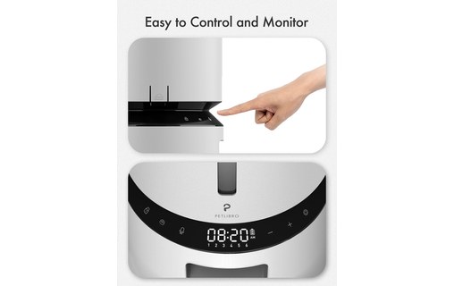 Distributeur de croquettes automatique pour chats & chiens 3L - Petlibro - Blanc