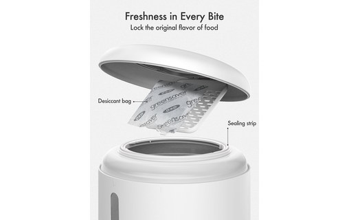 Distributeur de croquettes automatique pour chats & chiens 3L - Petlibro - Blanc