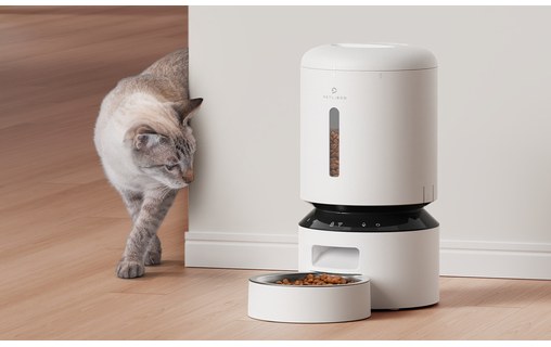 Distributeur de croquettes connecté pour chats & chiens 5L - Petlibro - Blanc