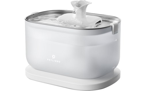 Fontaine à eau pour chats - Petlibro Dockstream - Blanc