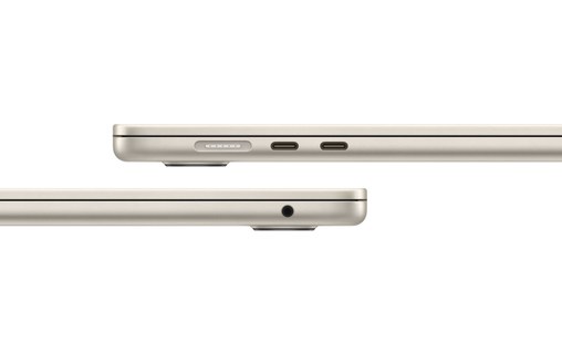 Apple MacBook Air 15" M3 2024 8/10 coeurs SSD 512 Go 16 Go RAM Lumière stellaire