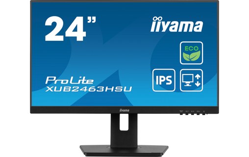 Écran 24" iiyama ProLite XUB2463HSU-B1