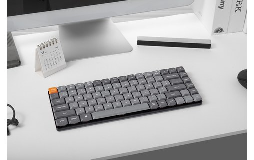 Clavier mécanique filaire et sans fil pour Mac et PC AZERTY - Keychron K3 Max