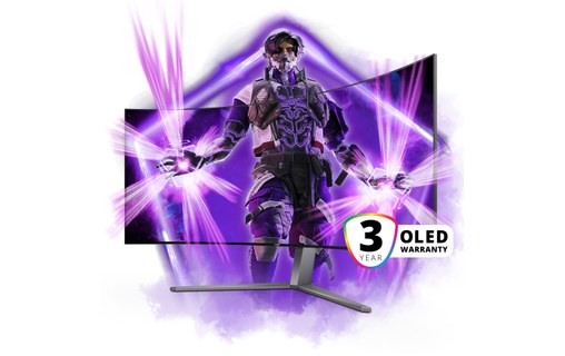 Écran Gaming Incurvé 45" AOC AGON PRO AG456UCZD - OLED 240 Hz