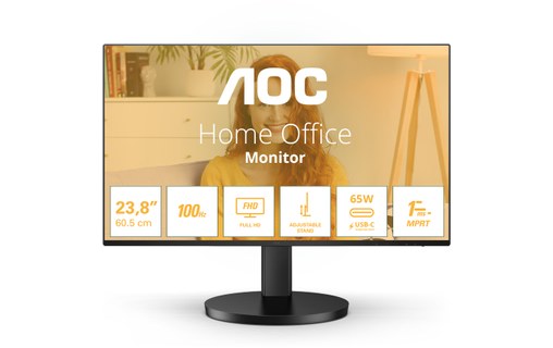 Écran 23,8" AOC B3 24B3CF2 - HDMI/USB-C