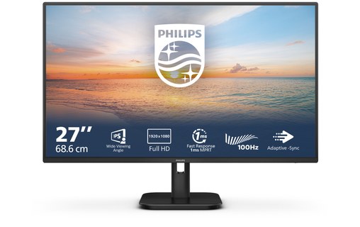 Écran 27" Philips Série 1000 27E1N1100A/00 - HDMI/VGA