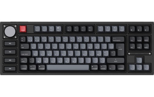 Clavier mécanique filaire et sans fil pour Mac et PC AZERTY - Keychron Q3 Pro SE