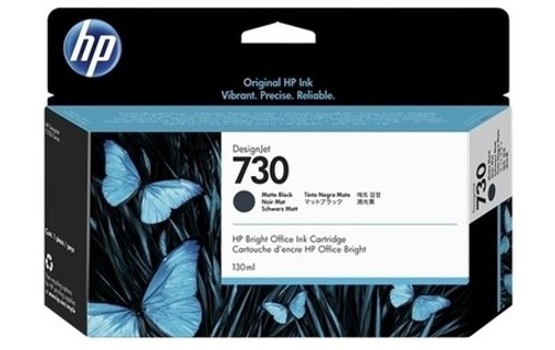 HP 730 Cartouche Noir mat P2V65A