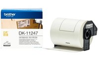 Etiquettes d'expédition Noir/ Blanc Marque Brother DK11247