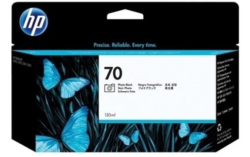 HP 70 Cartouche Noir photo C9449A
