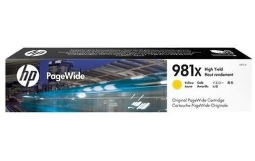 HP 981X Cartouche Jaune L0R11A