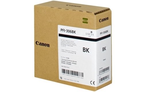 Canon PFI306 Cartouche Noir 6657B001