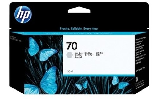 HP 70 Cartouche Gris clair C9451A
