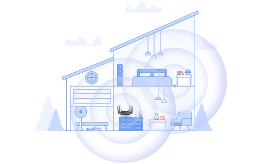 Répéteur WiFi 6E Mesh D-LINK AX1800 - Bi-bande 1200 Mbit/s