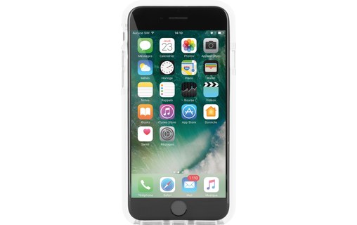Novodio Armor Skin Blanc - Coque de protection pour iPhone 7 / iPhone 8