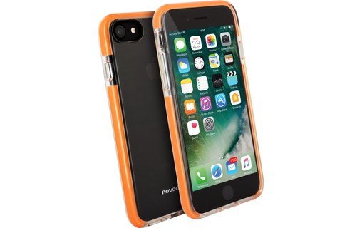Novodio Armor Skin Orange - Coque de protection pour iPhone 7 / iPhone 8