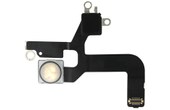 Clappio Nappe Flash pour iPhone 12 Pièce de remplacement Noir