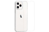 Myway Starter Pack Coque souple + Verre trempé pour iPhone 13 Pro Transparent