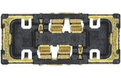 Clappio Connecteur FPC Batterie pour iPhone XS Max, XS, XR, X, 8 Plus et 8 Noir