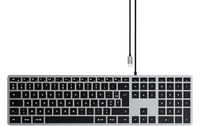 Clavier pour Mac SATECHI Slim W3 - Noir, Aluminium