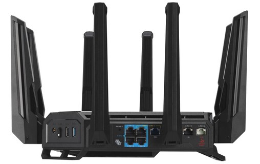 Routeur WiFi 7 ASUS ROG Rapture GT-BE98 - Quad-bande 11529 Mbit/s LAN 10 Gbit/s