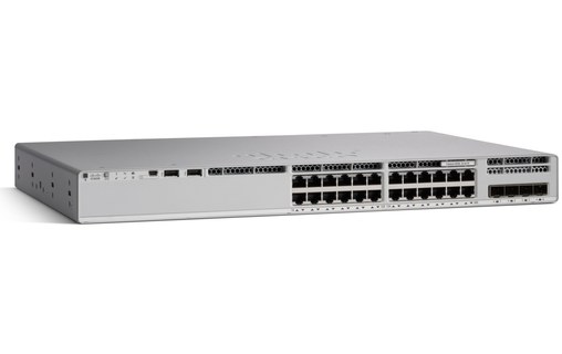 Switch Ethernet Cisco Catalyst C9200 24 ports - 10 GbE, Manageable, PoE, L3
