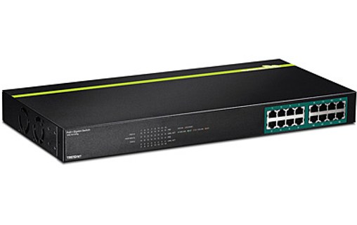 Switch Ethernet Trendnet TPE-TG160G 16 ports - PoE, L2